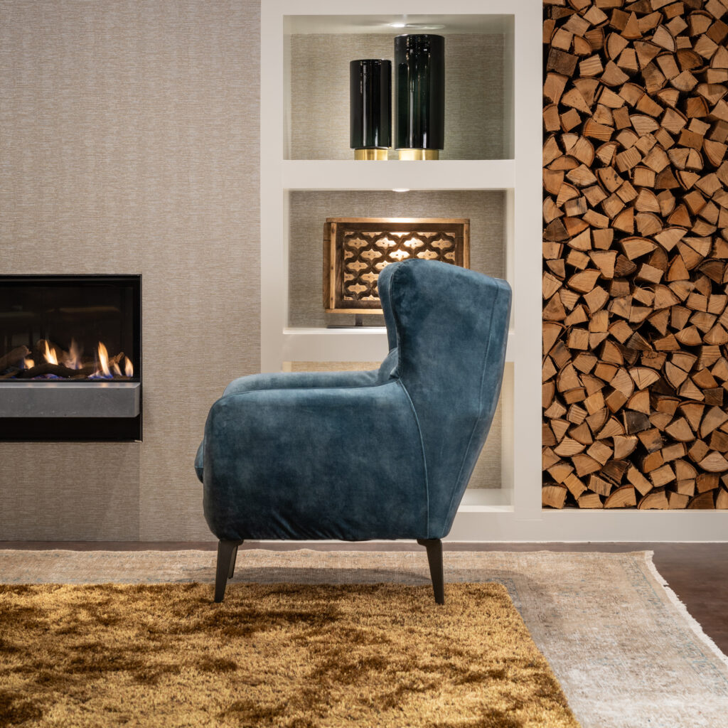 Tower Living Fauteuil Bomba - blue