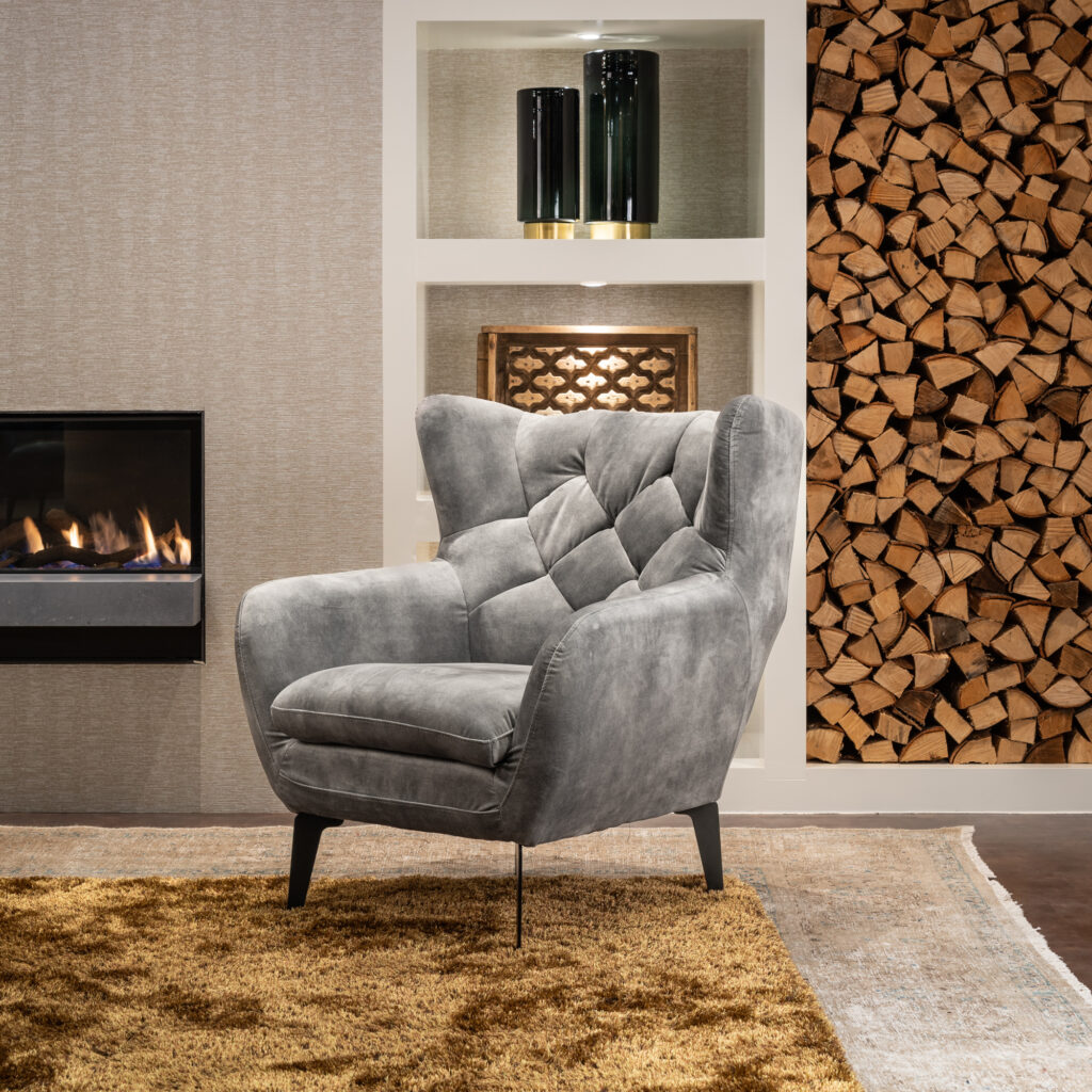 Tower Living Fauteuil Bomba - grey