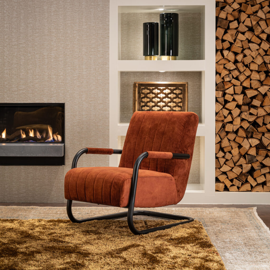 Tower Living Fauteuil Riva - copper