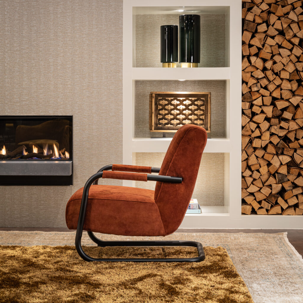 Tower Living Fauteuil Riva - copper