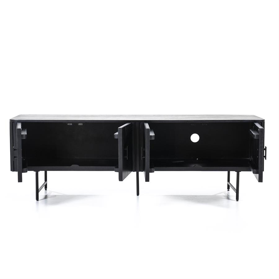 Eleonora TV-meubel Remi - zwart - 170cm