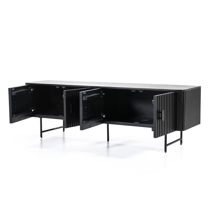 Eleonora TV-meubel Remi - zwart - 170cm