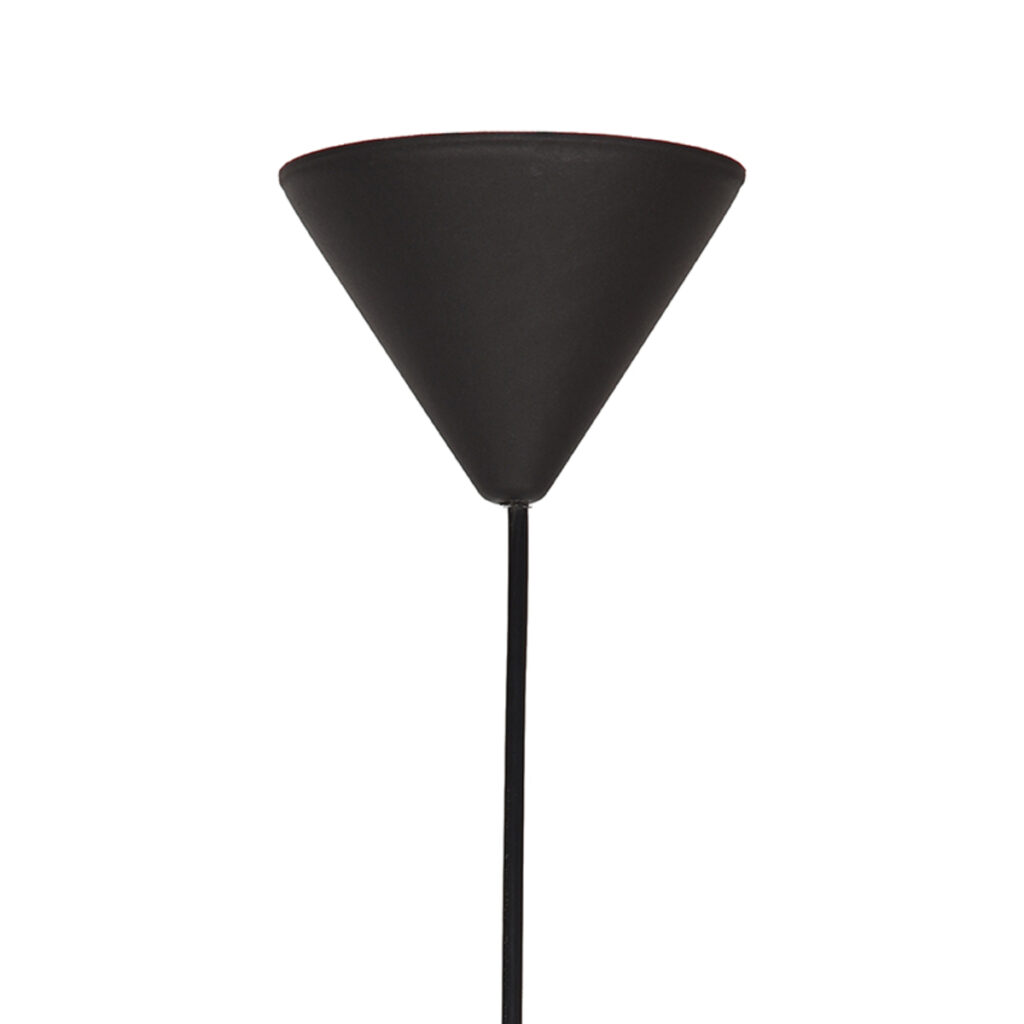 LABEL51 Hanglamp Twist - Zwart - Vlas - 55 cm
