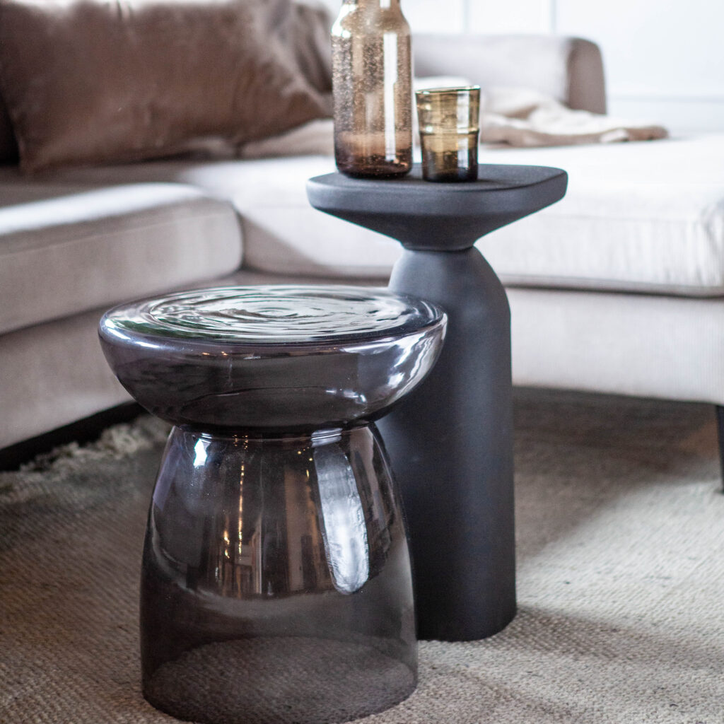 ByBoo Sidetable Squand small - black - 27x27cm