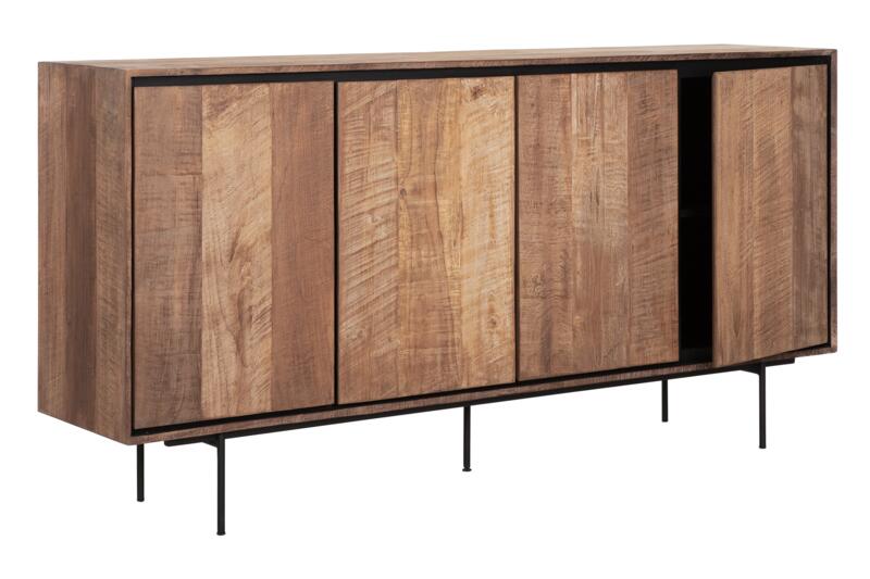DTP Dresser Metropole, 4 doors,90x180x40 cm, recycled teakwood