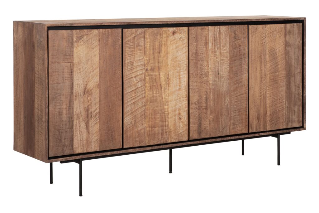 DTP Dresser Metropole, 4 doors,90x180x40 cm, recycled teakwood