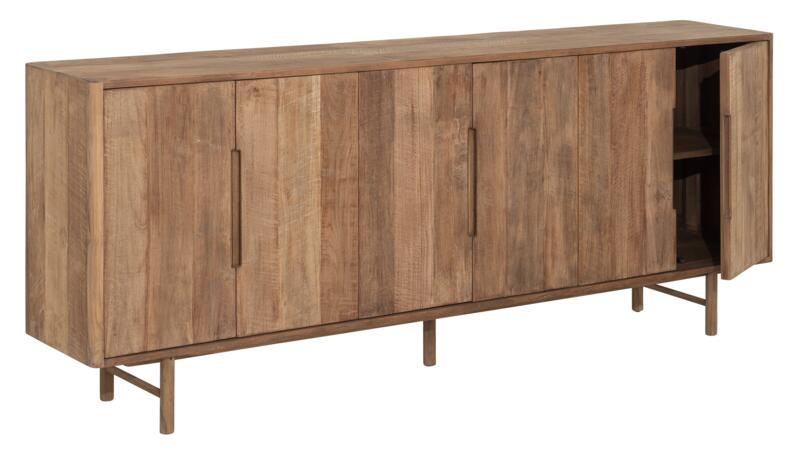 DTP Dresser Bliss, 6 doors,90x220x40 cm | TEAKWOOD top